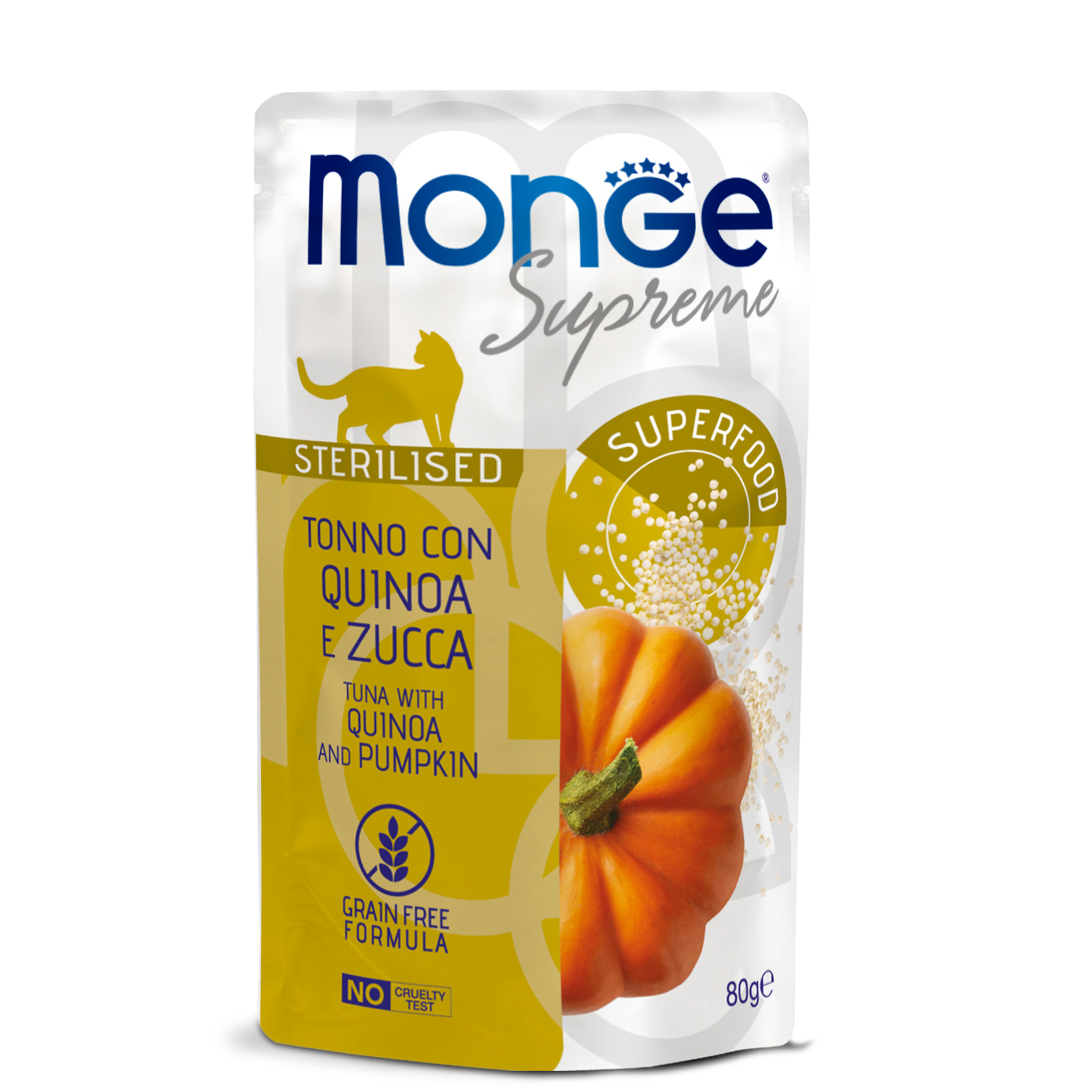 Monge BU S PR STER корм консервованний для котів 8о гр