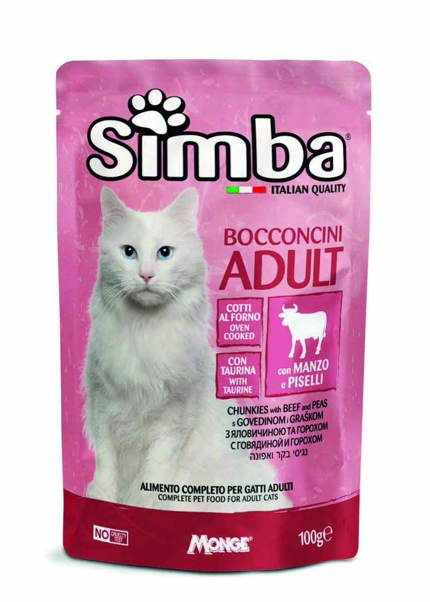 Monge Simba Cat Wet м'ясної