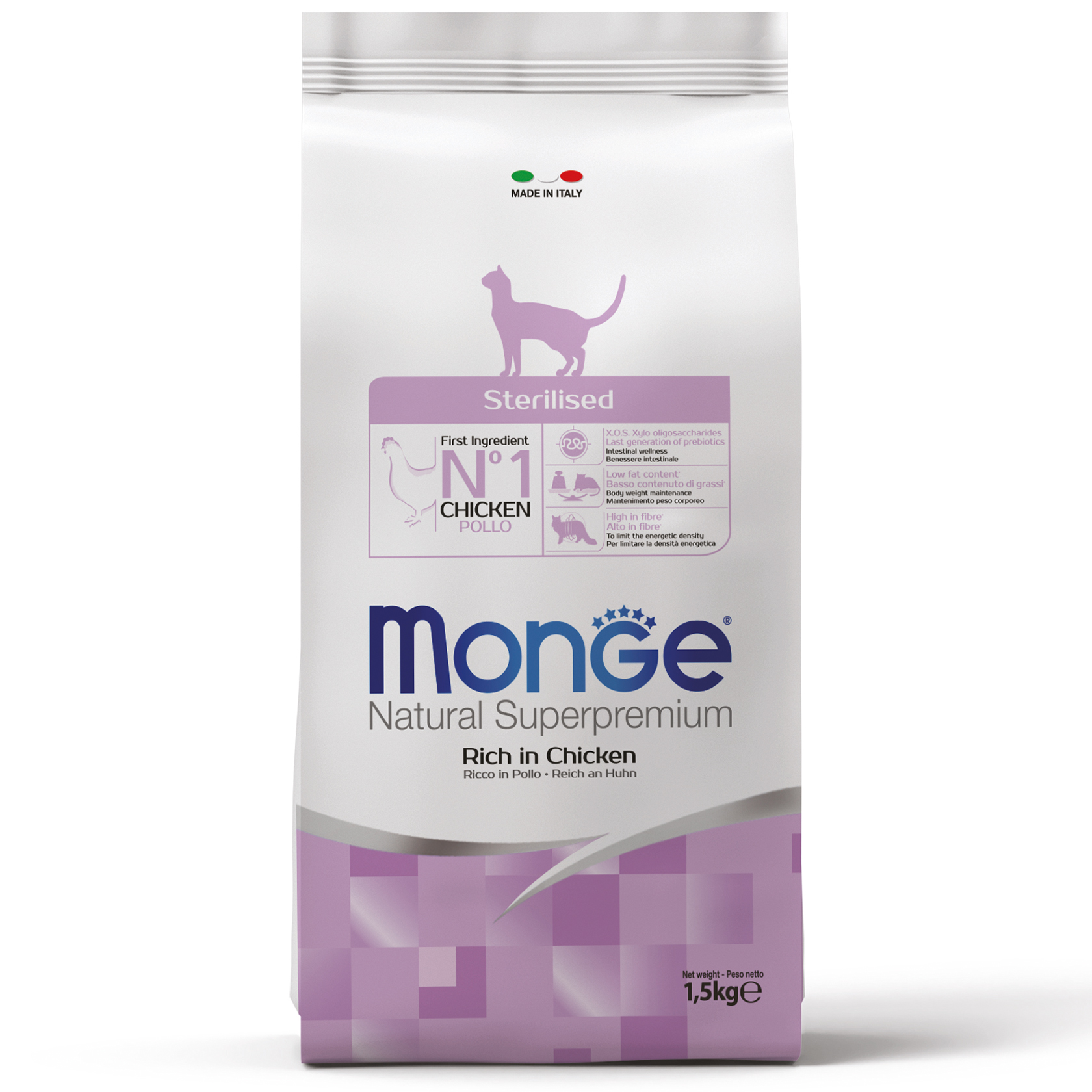 Monge Cat Sterilised 0,4 с курицей