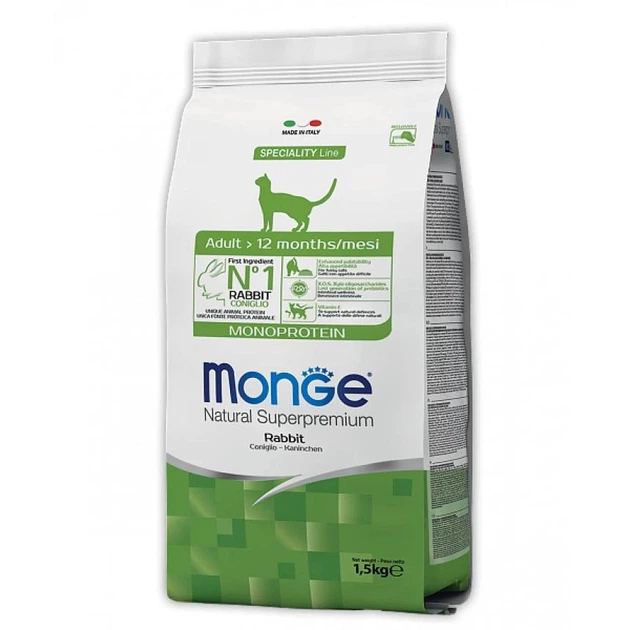 Monge Cat Adult з кроликом 1,5