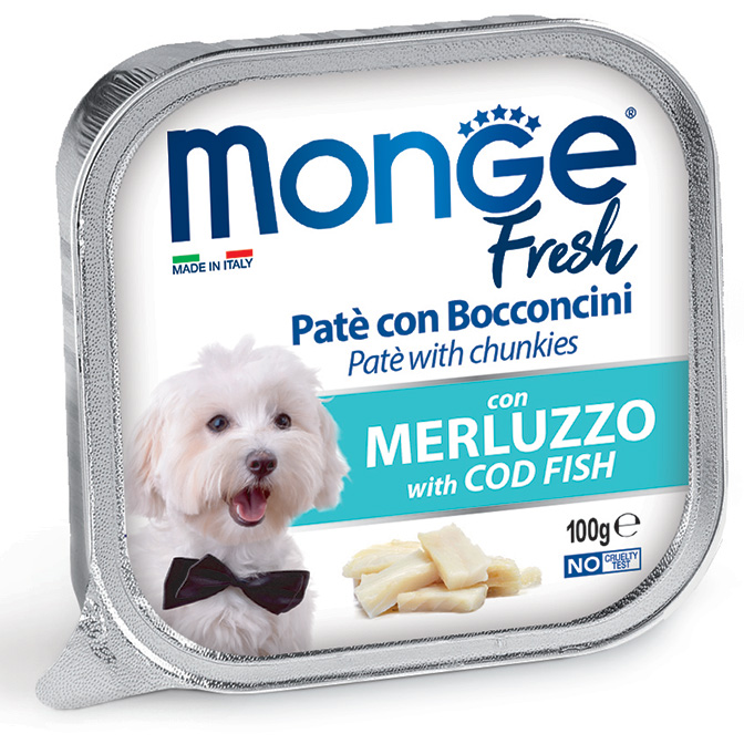 Monge Dog FRESH тріска 0,1