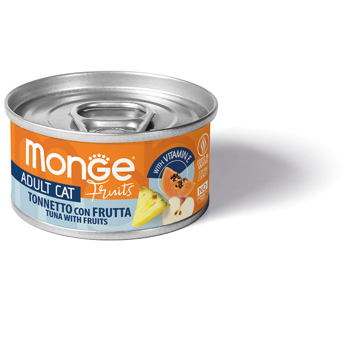 MONGE FRUIT TUNA WITH FRUIT 80 гр корм для котів
