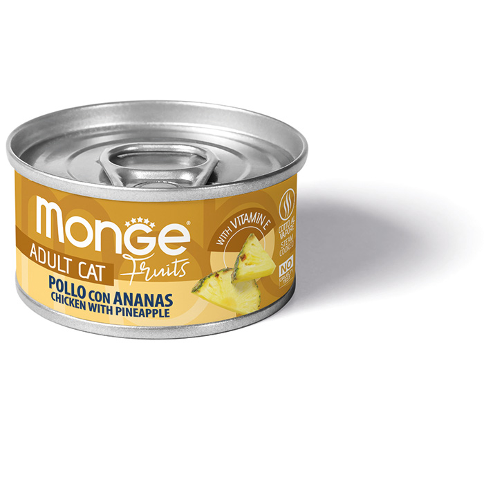 MONGE FRUIT CHIKEN PINEAPPLE 80 гр корм для котів