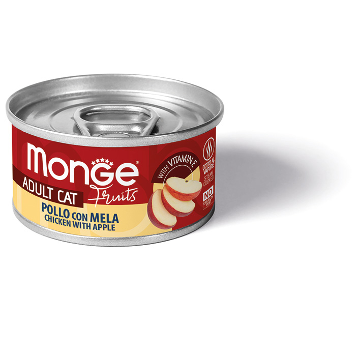 MONGE FRUIN CHICKEN APPEL 80 гр корм для котів