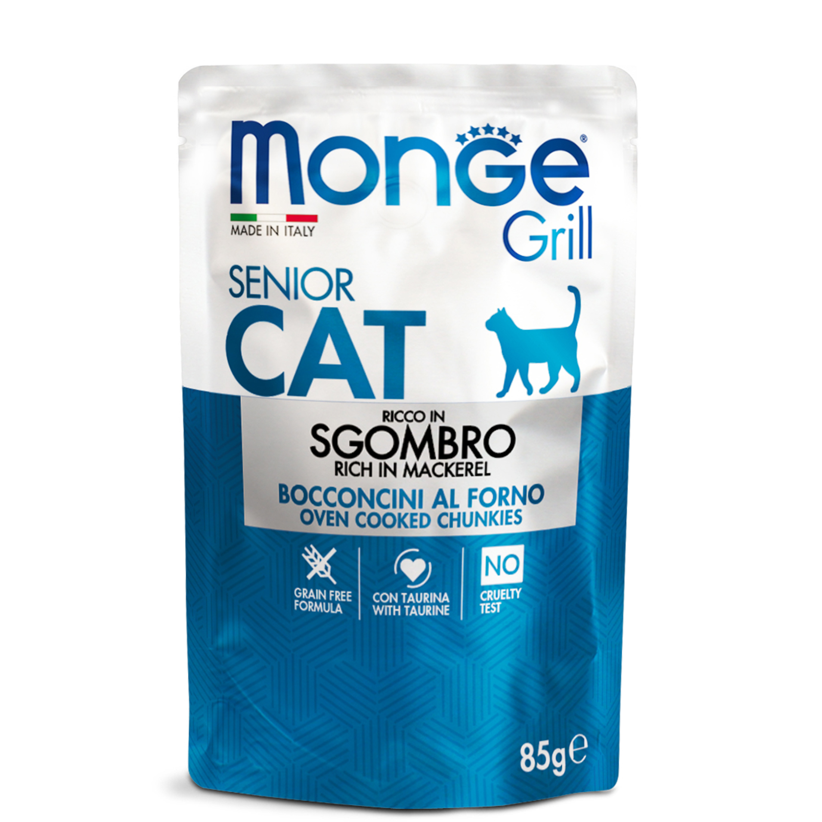 Monge Cat GRILL Senior макрель (скумбрія) 0,085