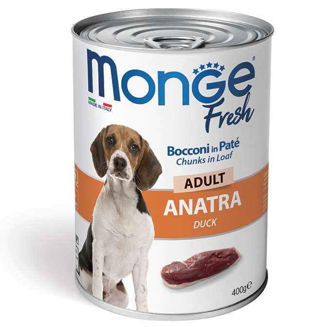 Monge Dog FRESH качка 0,4