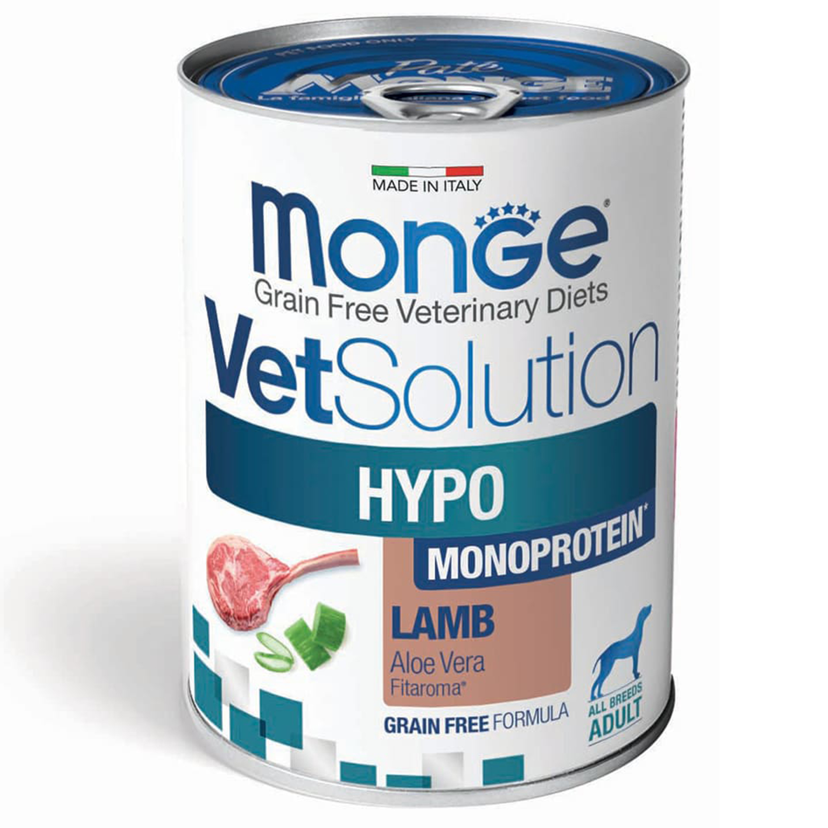 Monge Monoprotein VetSolution Wet Hypo canine ягня 0,4 гр