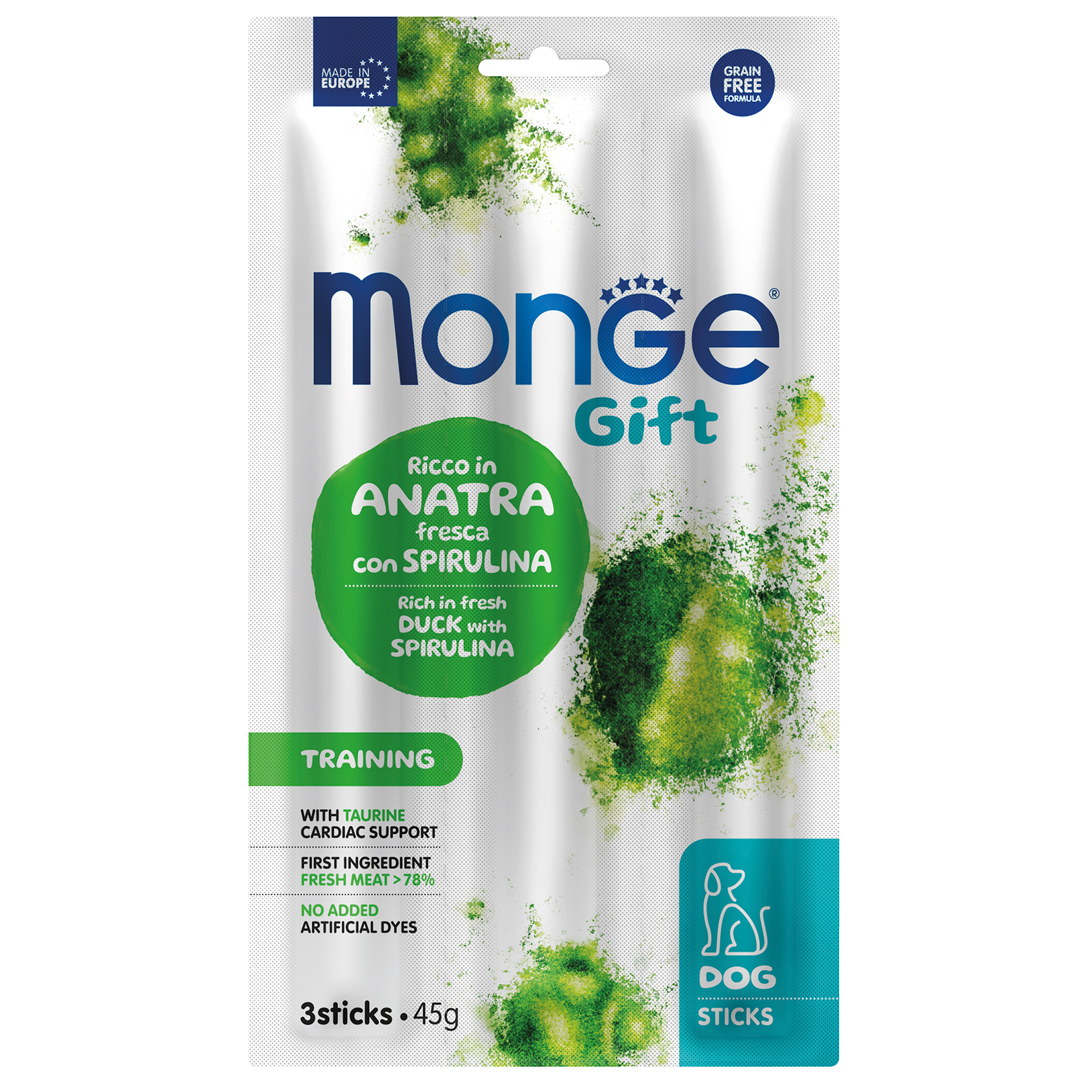 MONGEGIFTD STIK TRAIN DUK/SPIRUL 45 G
