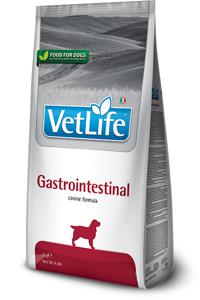 Фарміна дог сух Vet Life Gastrointestinal дієт. харчування, при захворюванні ШКТ, 2 кг 25289