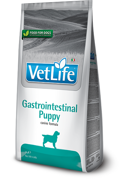 Фарміна дог сух Vet Life Gastrointestinal Puppy дієт. харчування для цуценят, при захворюванні ШКТ, 2 кг 36940