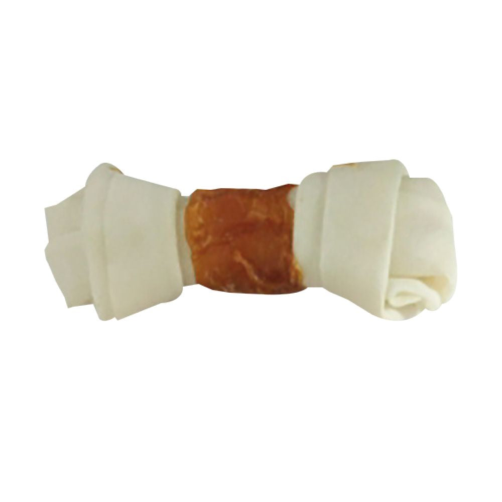 Кістка жилована вузлова KingBone Chicken, з кур, 11см, 30гр. 2шт/ в уп