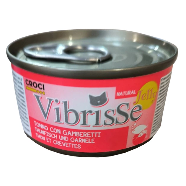 Конс. для кот. VIBRISSE тунець/луфарь, 70г