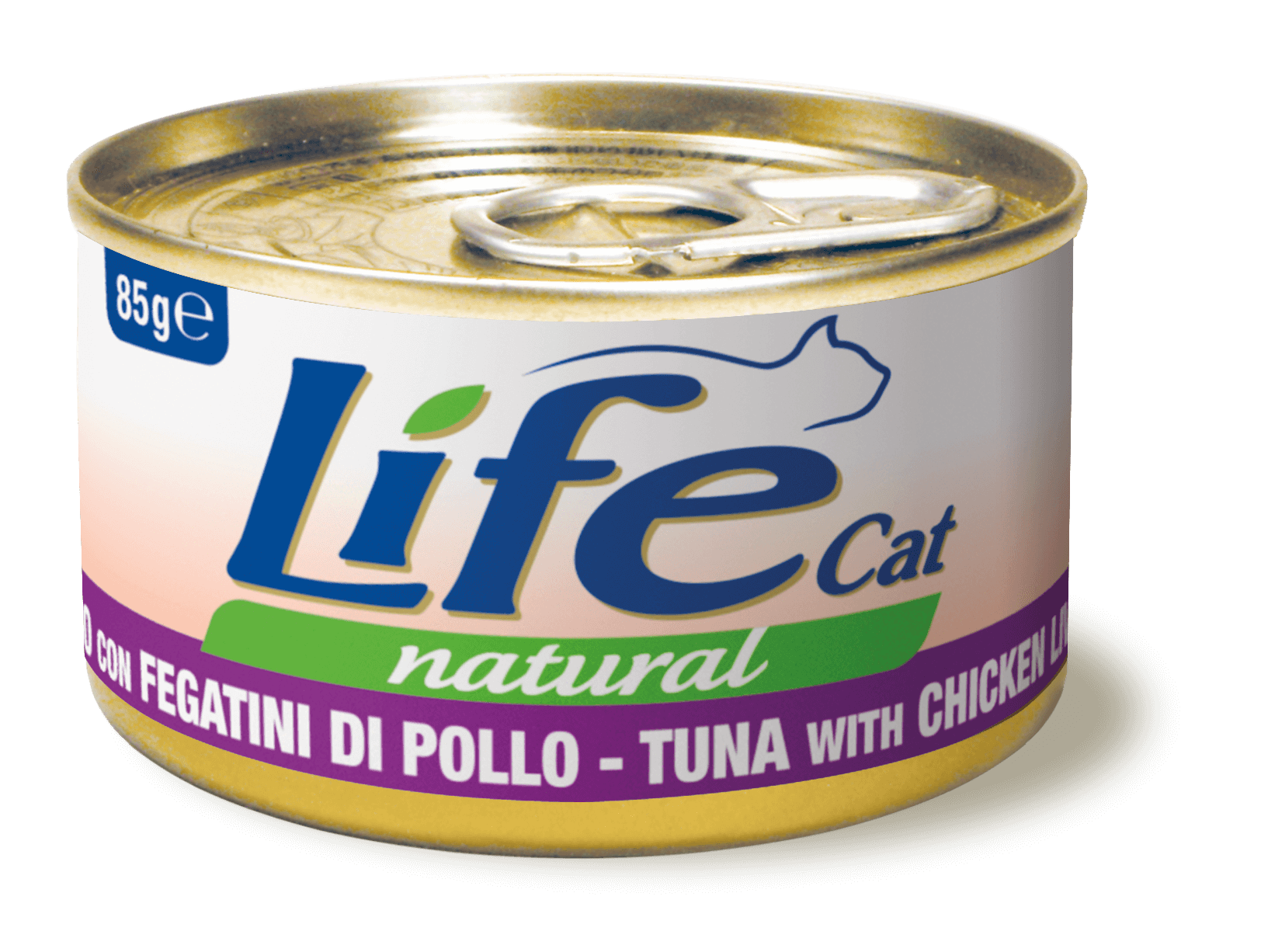 Lifecat 85 грам Тунець з курячою печінкою