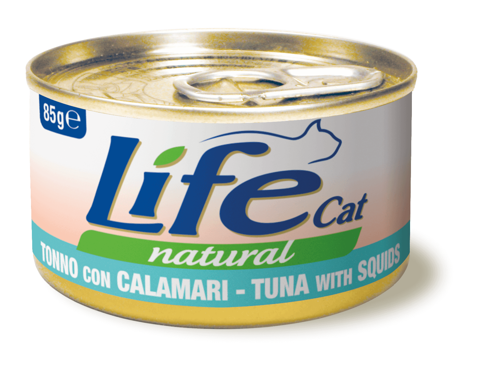 LifeCat для котов 85 гр тунец кальмар