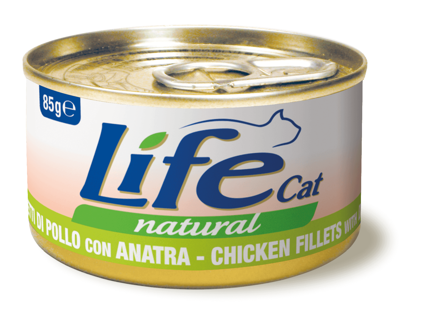 LifeCat для котов 85 гр курица утка