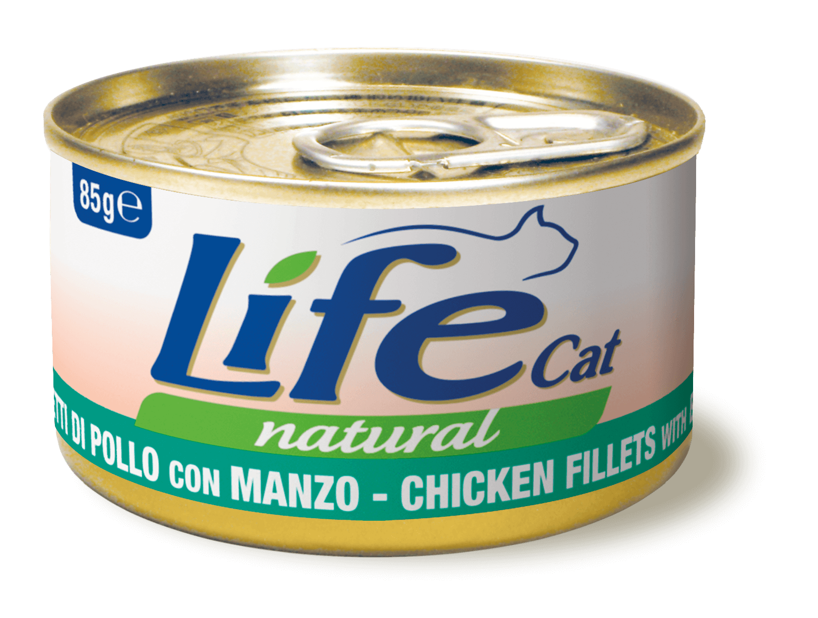 Lifecat 85 грам Тунець з куркою та яловичиною 110115