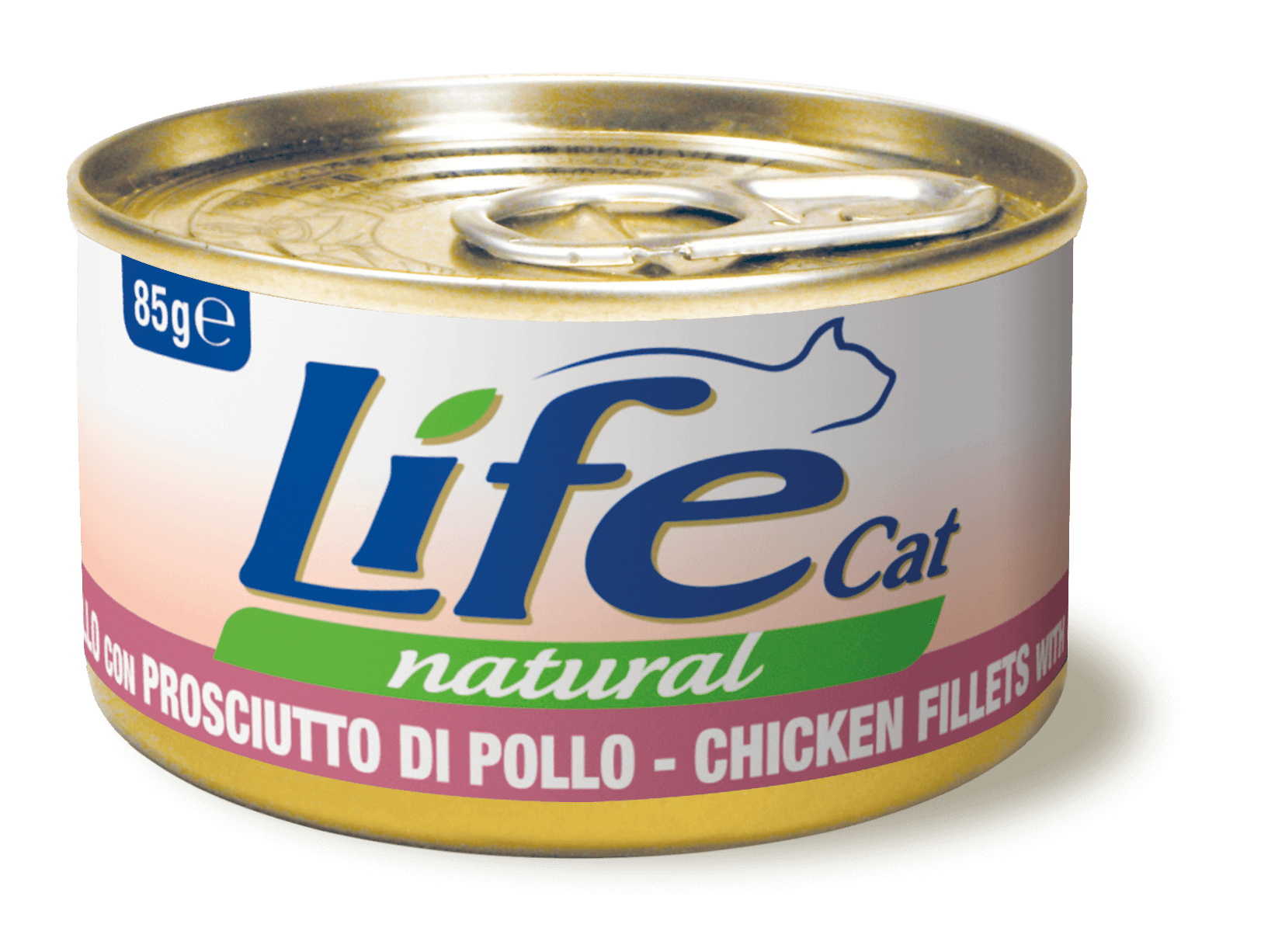 Lifecat 85 гр куряче філе з шинкою