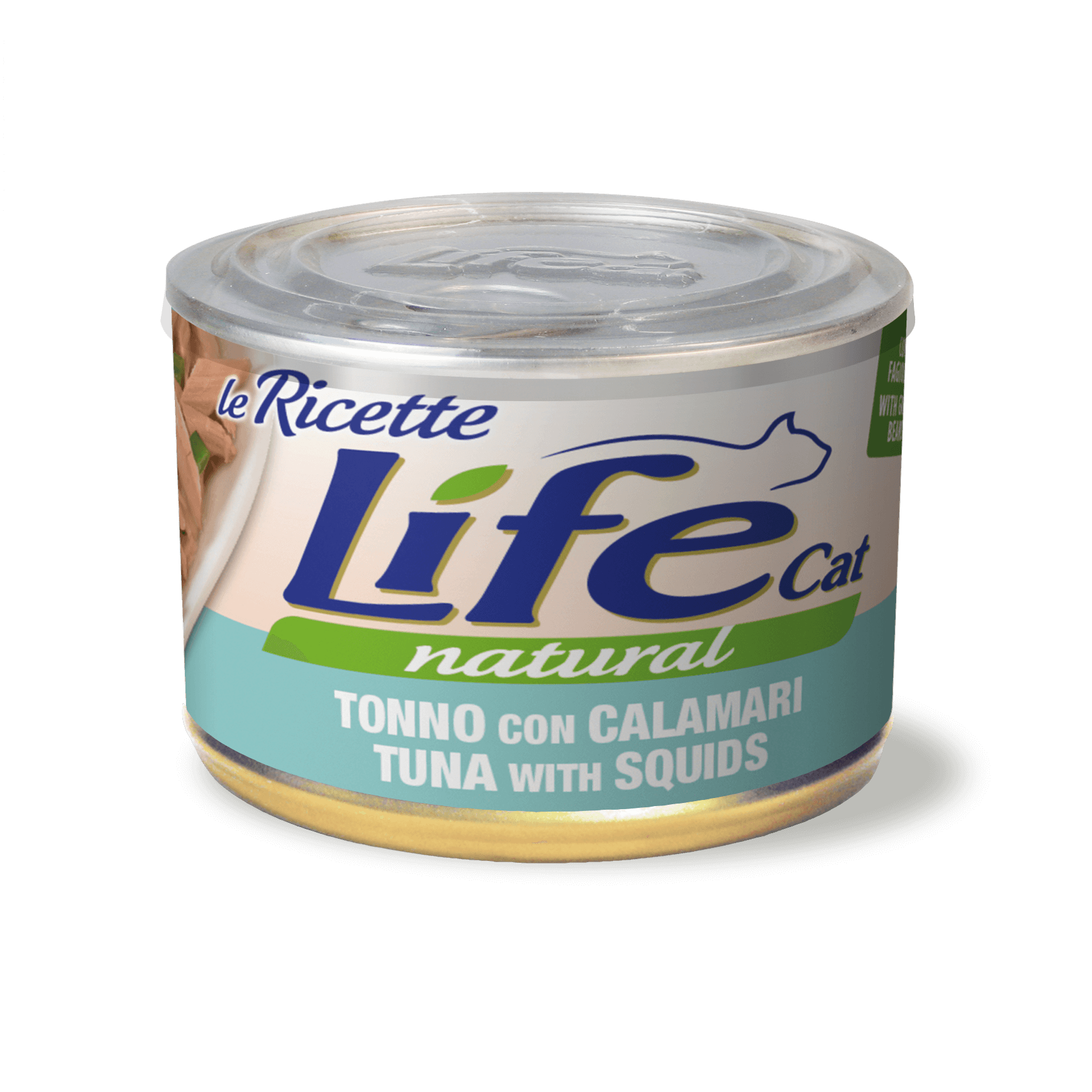 LifeCat natural для котов 150 гр тунец кальмар