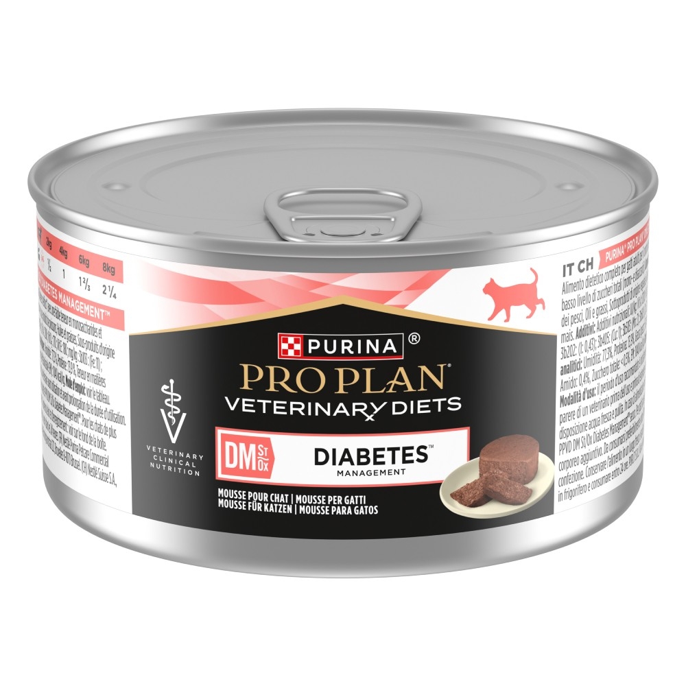 Pro Plan консерва для котів Veterinary Diets DM Diabetes Managment із цукровим діабетом 195 г