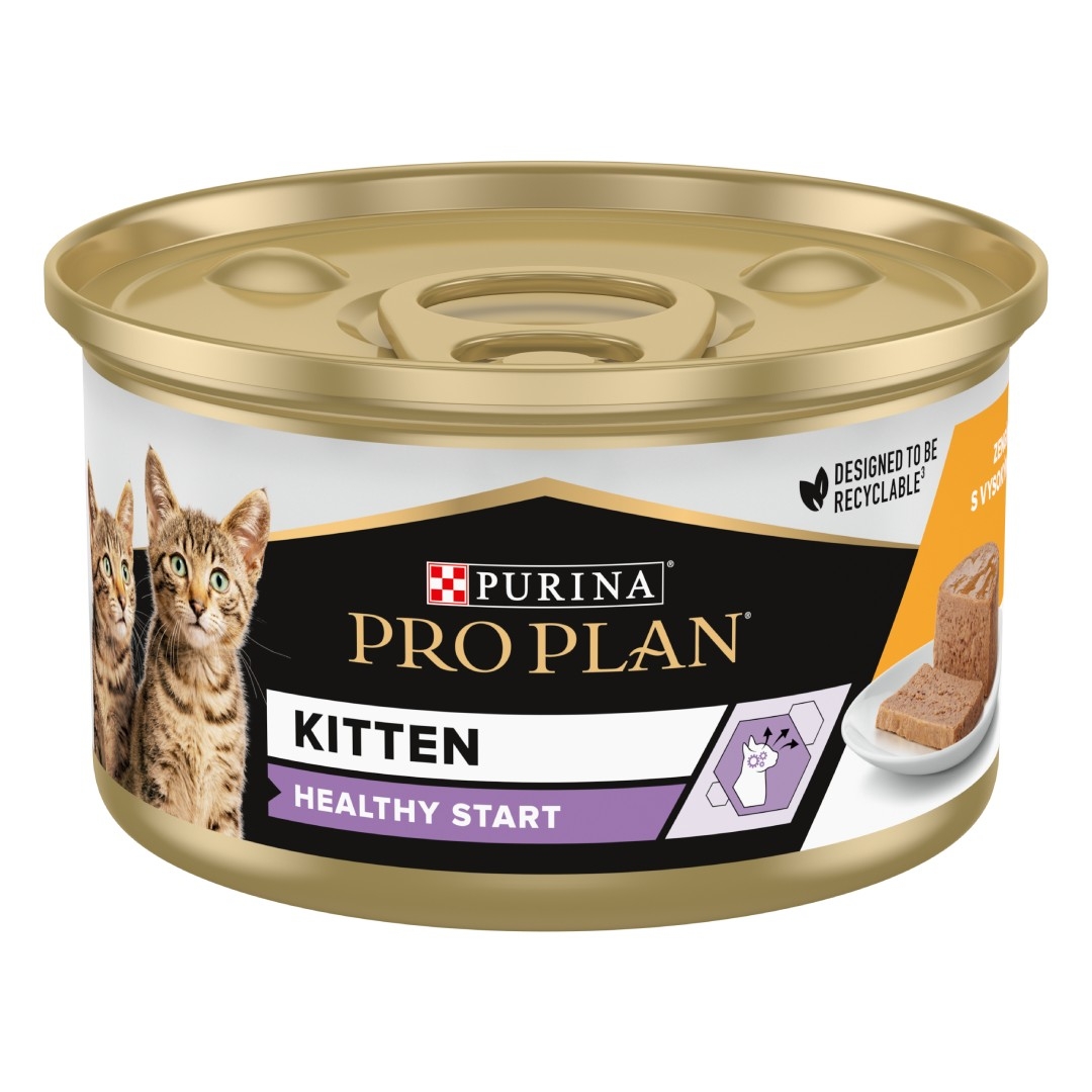PRO PLAN ADULT кошка курица конс 85 гр