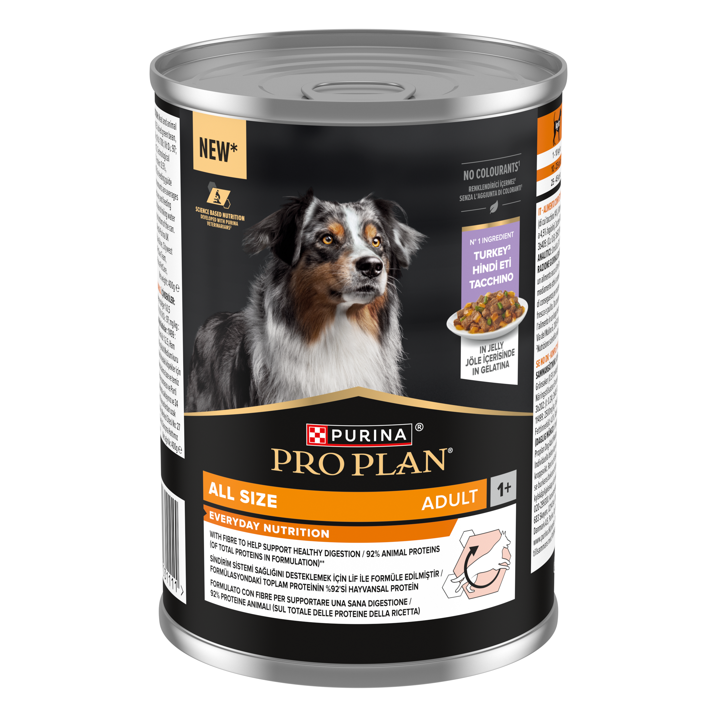 Pro Plan Adult для собак шматочки в желе, з індичкою 400 г