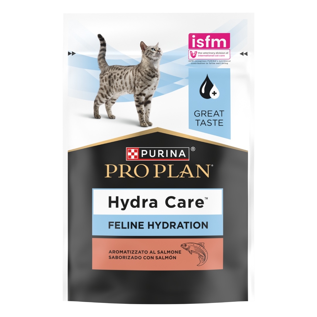 Pro Plan Hydra Care вологий корм для дорослих котів, для збільшення споживання рідини з лососем 75 г