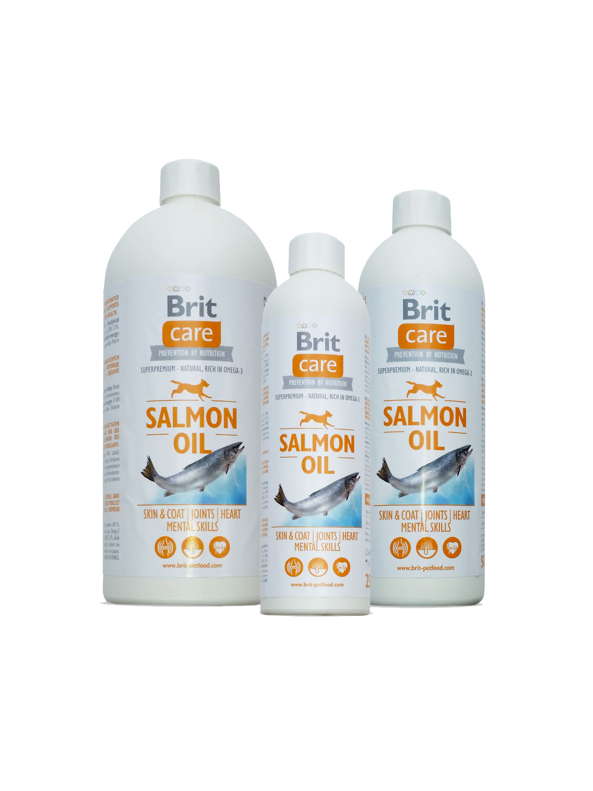 Brit care SALMON OIL 250 мл для собак