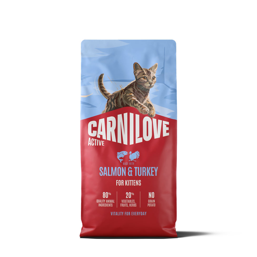 Сухий корм Carnilove Cat Salmon & Turkey Kitten для кошенят з лососем та індичкою 2 кг