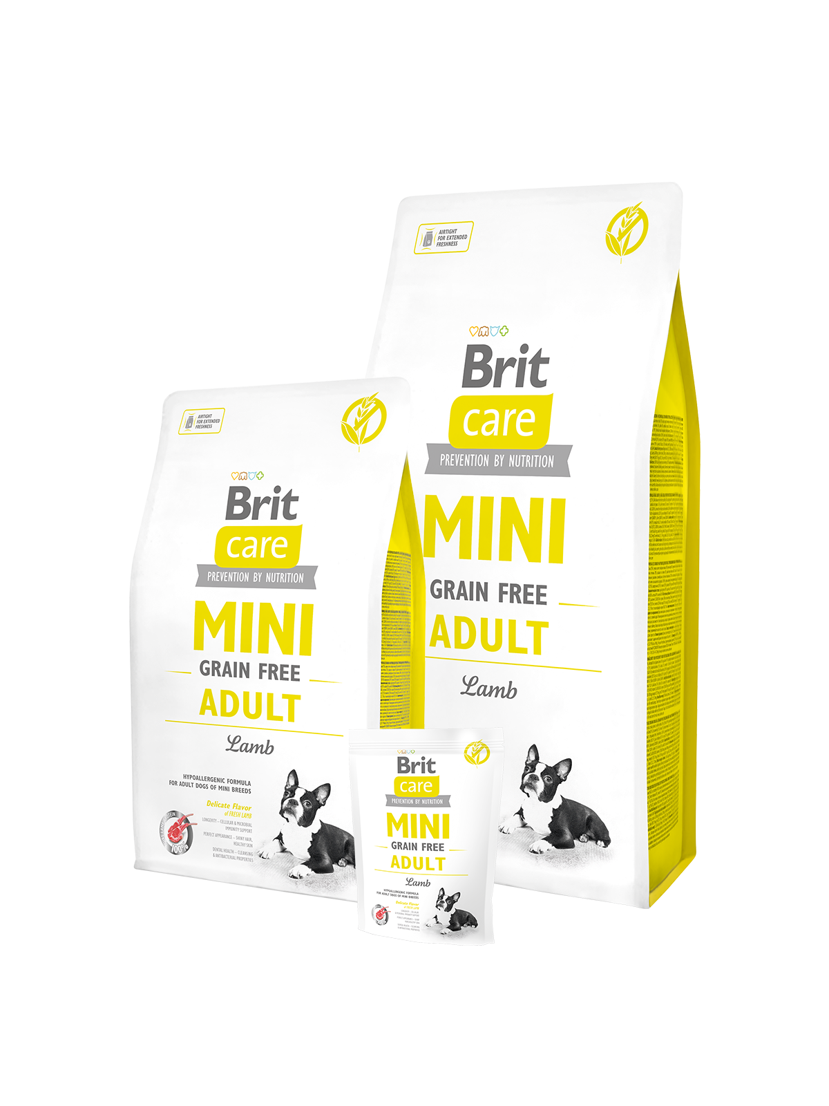 Brit Care GF Mini Adult 0,4 kg Lamb (д/собак малых пород) ягненок