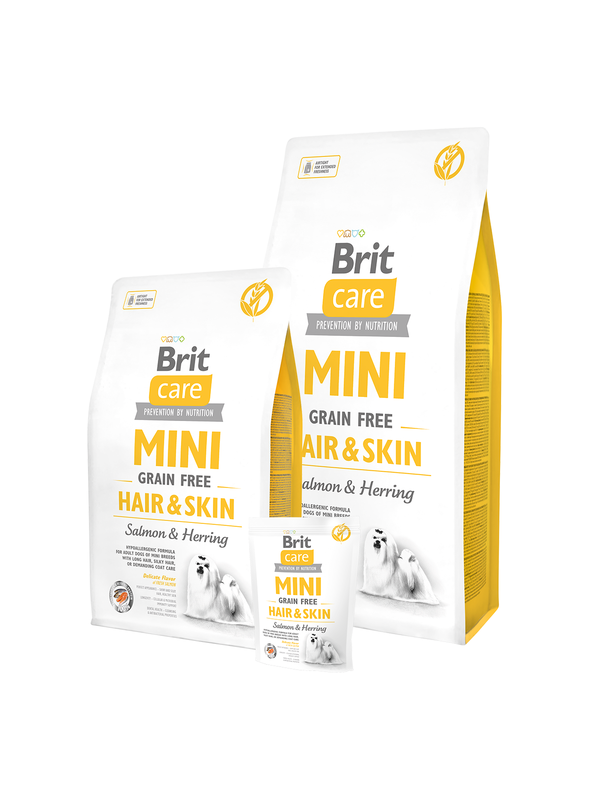 Brit Care GF Mini Hair and Skin 2 kg (д/собак малых пород) здоровая кожа и шерсть