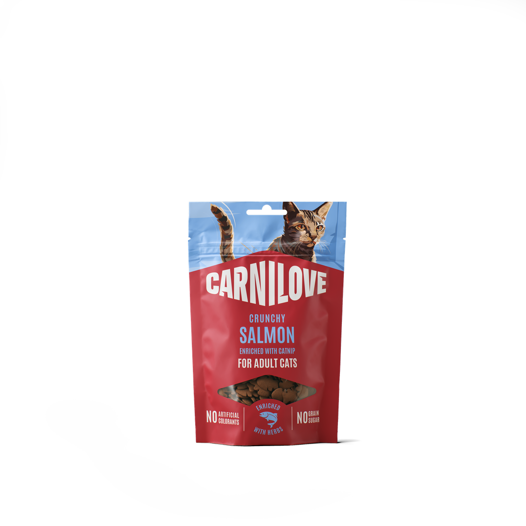 Carnilove salmon ласощі для котів з лососем 50гр