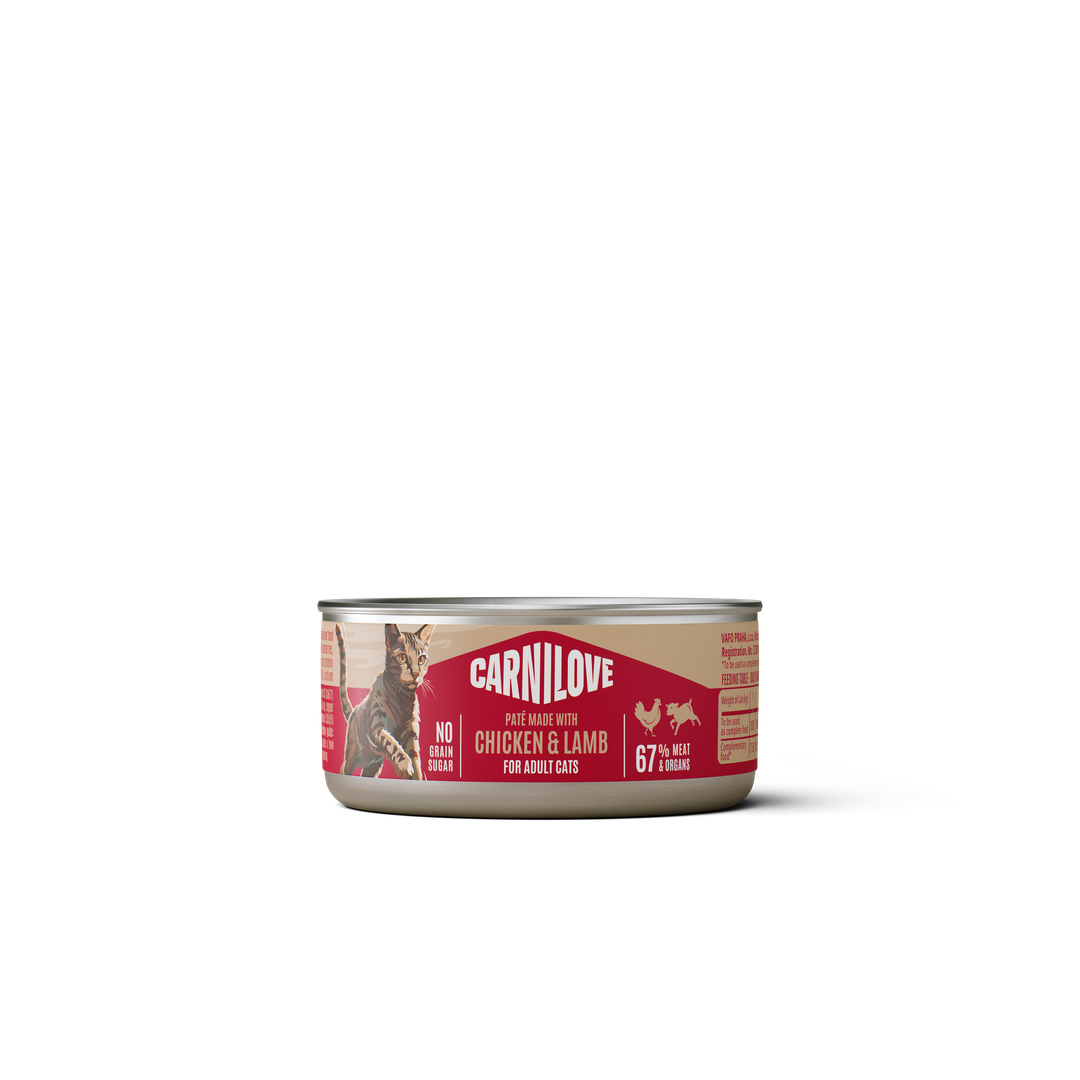 Carnilove Cat k 100g курка, ягня д/ котів