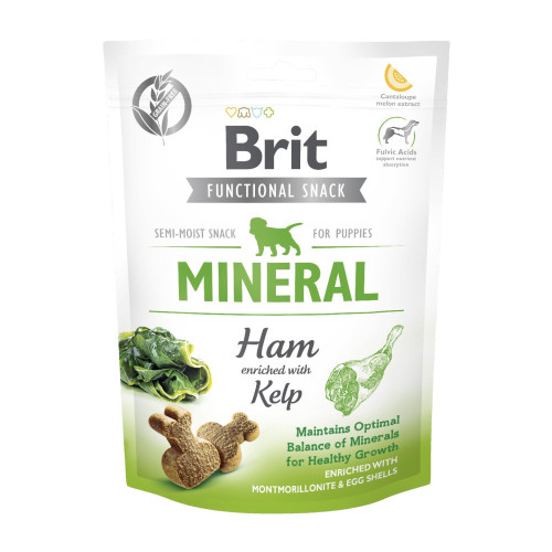 Функціональні ласощі Brit Care Мінерал Хем д/цуценят з шинкою 150 г aрт.111423/539994