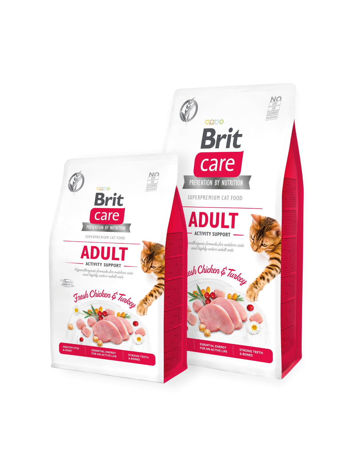 Brit Care Cat GF Adult Activity Support, 0,4кг (поддержка активности д/взрослых котов)