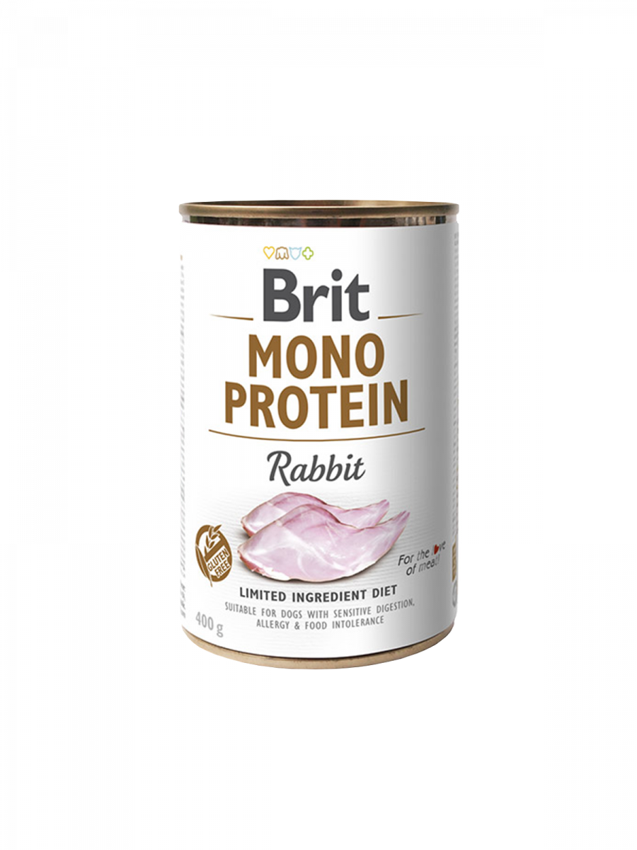 Brit Mono Protein Dog k 400 g с кроликом