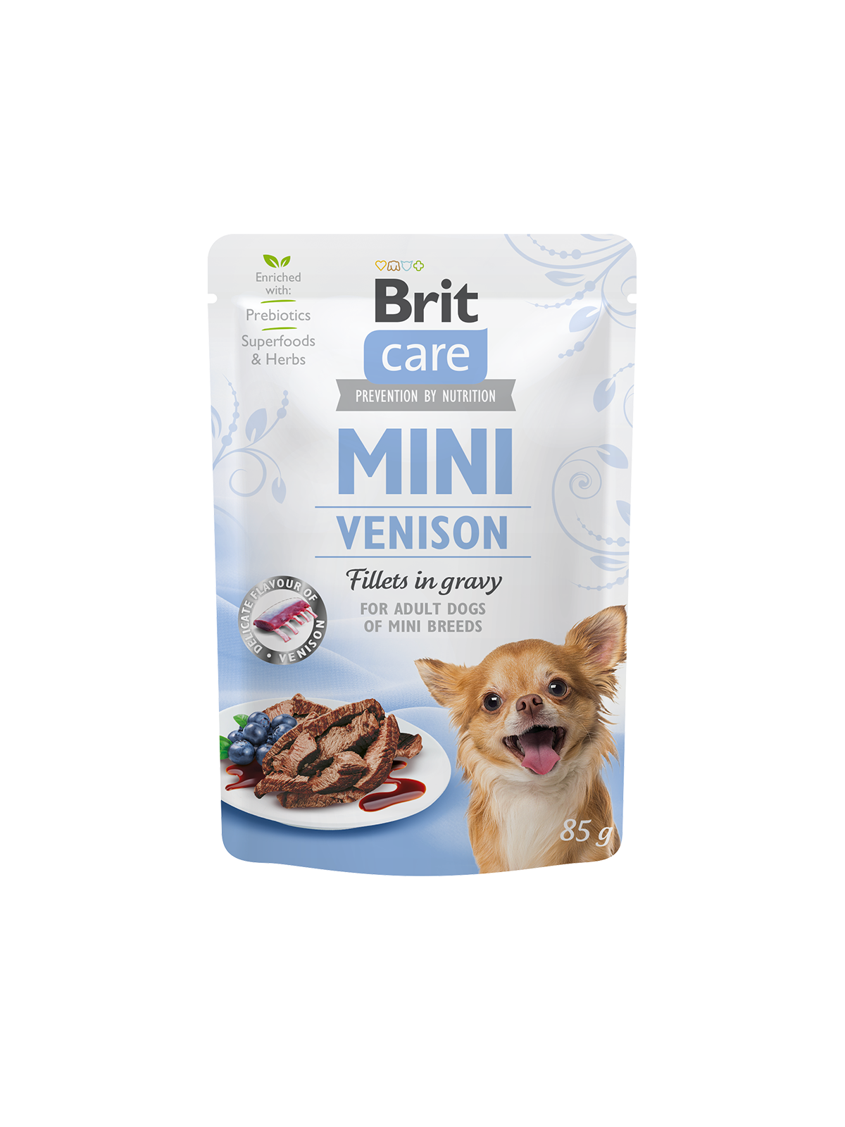 Brit Care корм для собак з філе дичини в соусі 85 гр