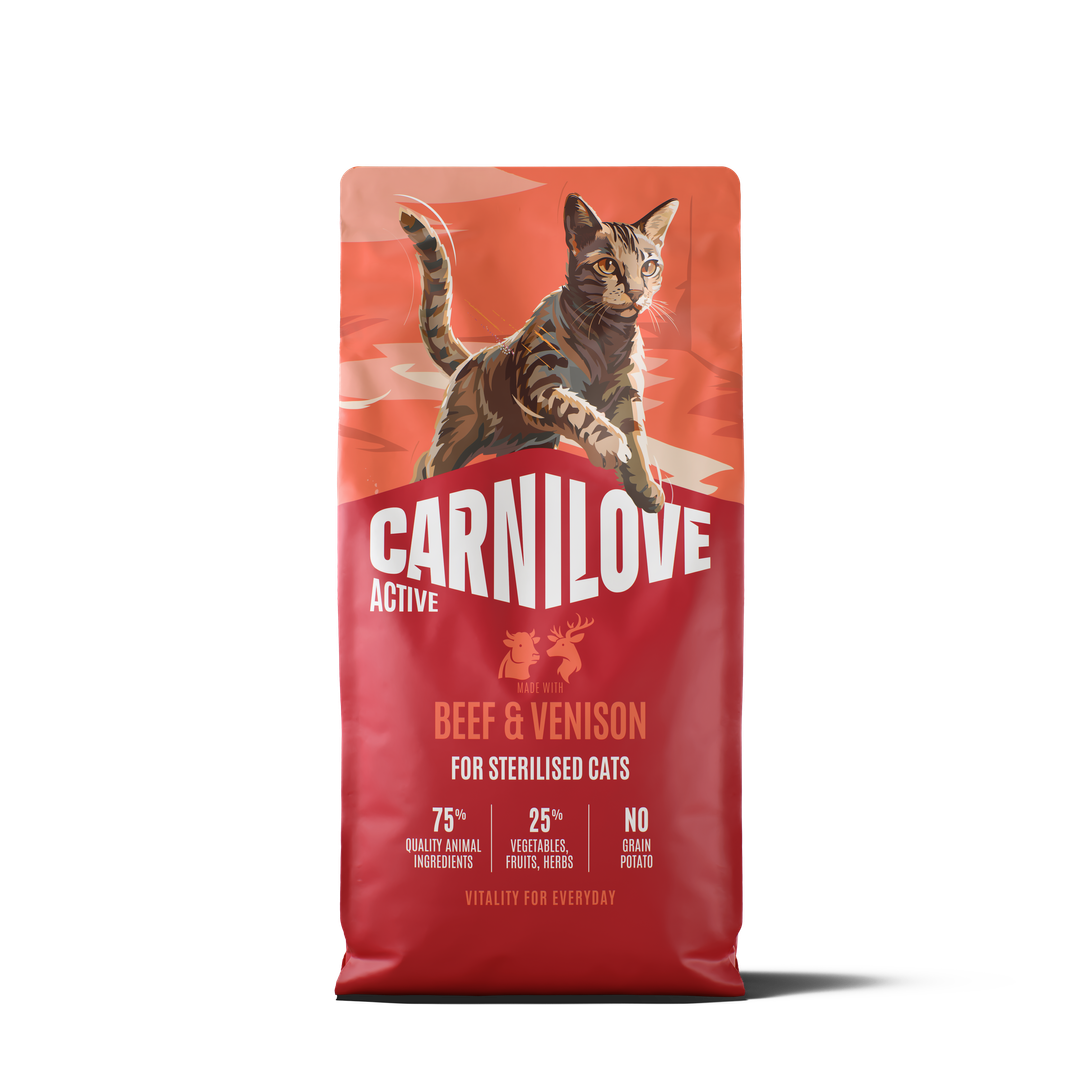 Корм сухий Carnilove Ектів Біф енд Венісон Стерілайзд д/стерилізованих котів яловичина та оленина 2 кг арт.173719