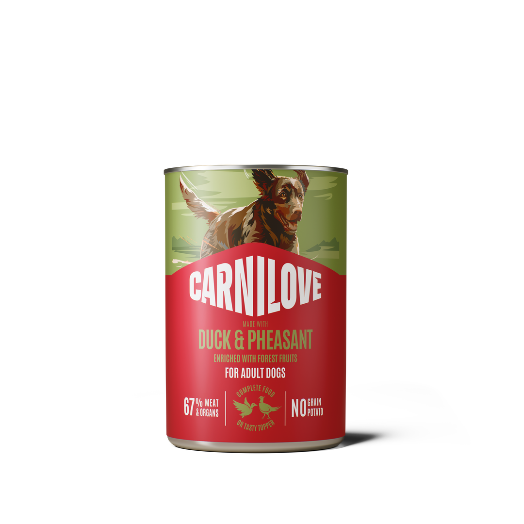 Корм вологий Carnilove Дак енд Фізант д/собак паштет качка і фазан 400 г арт.101388