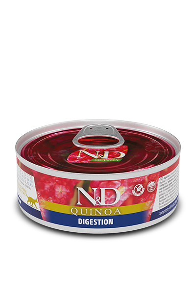 Фарміна кет волог DIGESTION, LAMB & FENNEL ADULT дієт. порушень травлення з ягням та кіноа, 80 г 02130