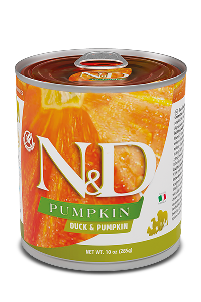 Фарміна дог волог N&D Grain Free PUMPKIN DUCK ADULT ALL BREEDS з гарбузом, качкою 285 г 02574