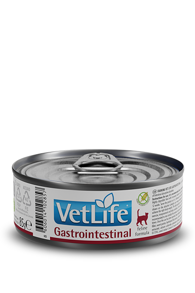 Фарміна кет волог Vet Life Gastrointestinal дієт. харчування, при захворюванні ШКТ, 85 г 02857