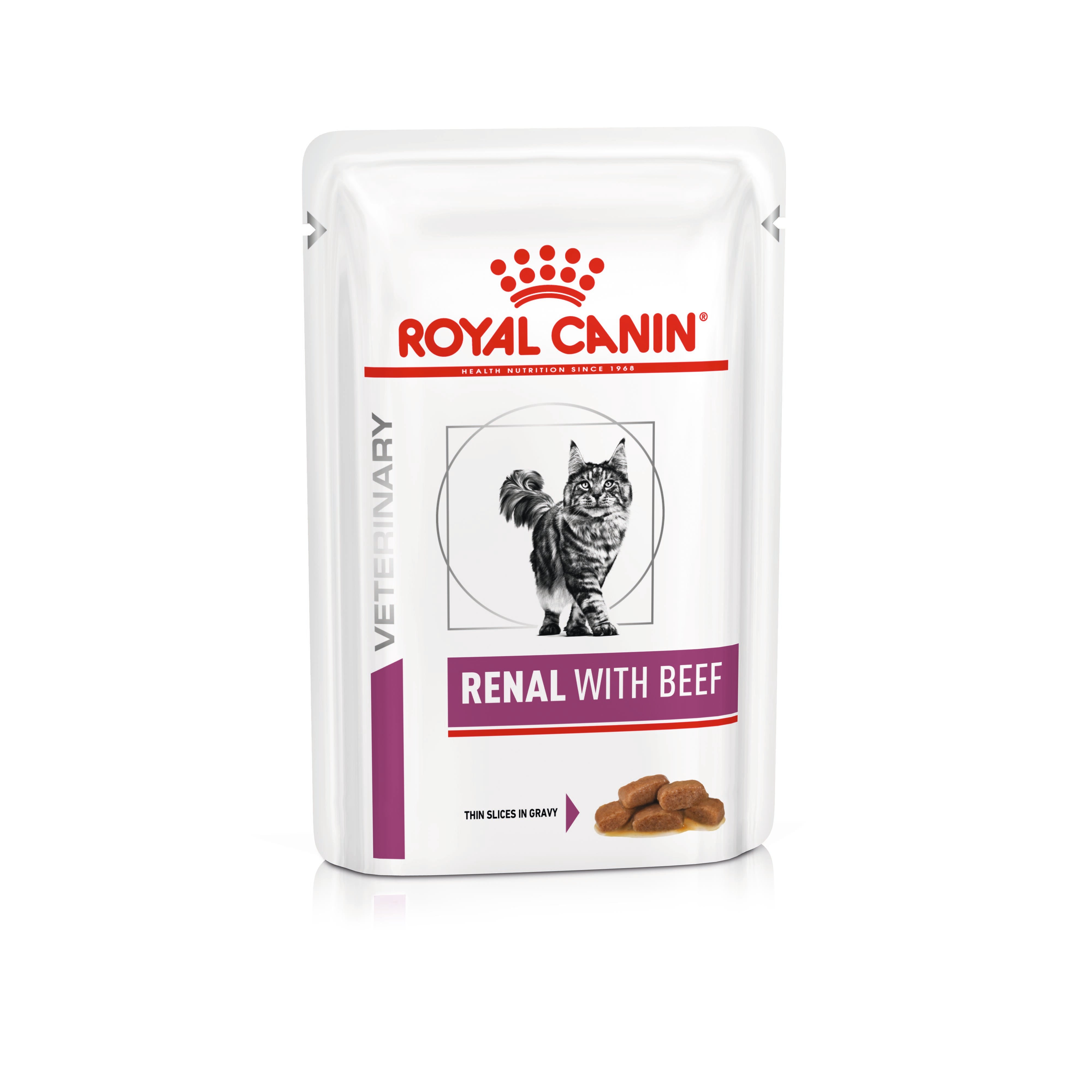 Royal Canin RENAL CAT BEEF (шматочки у соусі) 0,085 кг Корм для котов