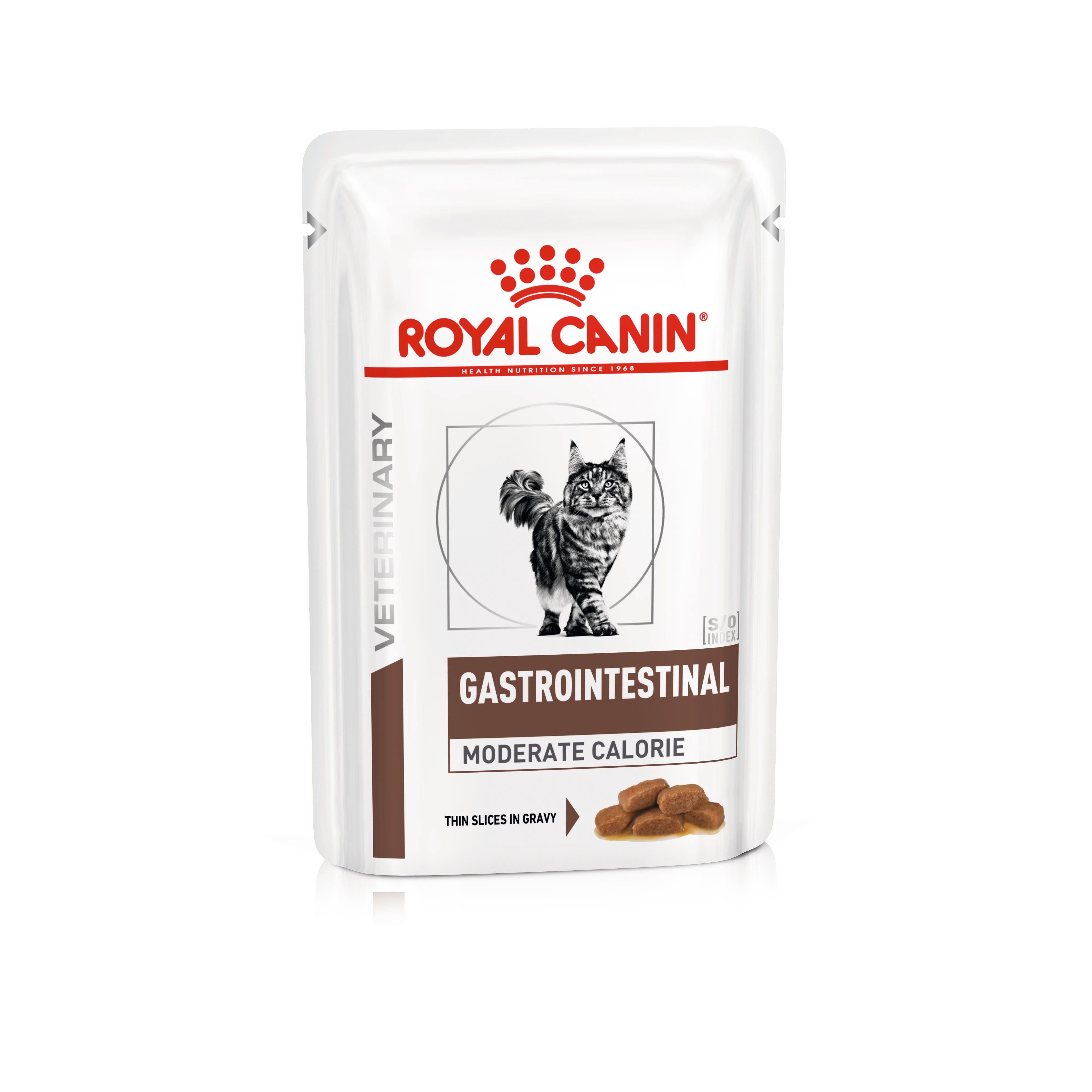 Royal Canin GASTROINTESTINAL MODERATE CALORIE CAT(шматочки у соусі) 0,085 кг Корм для котов