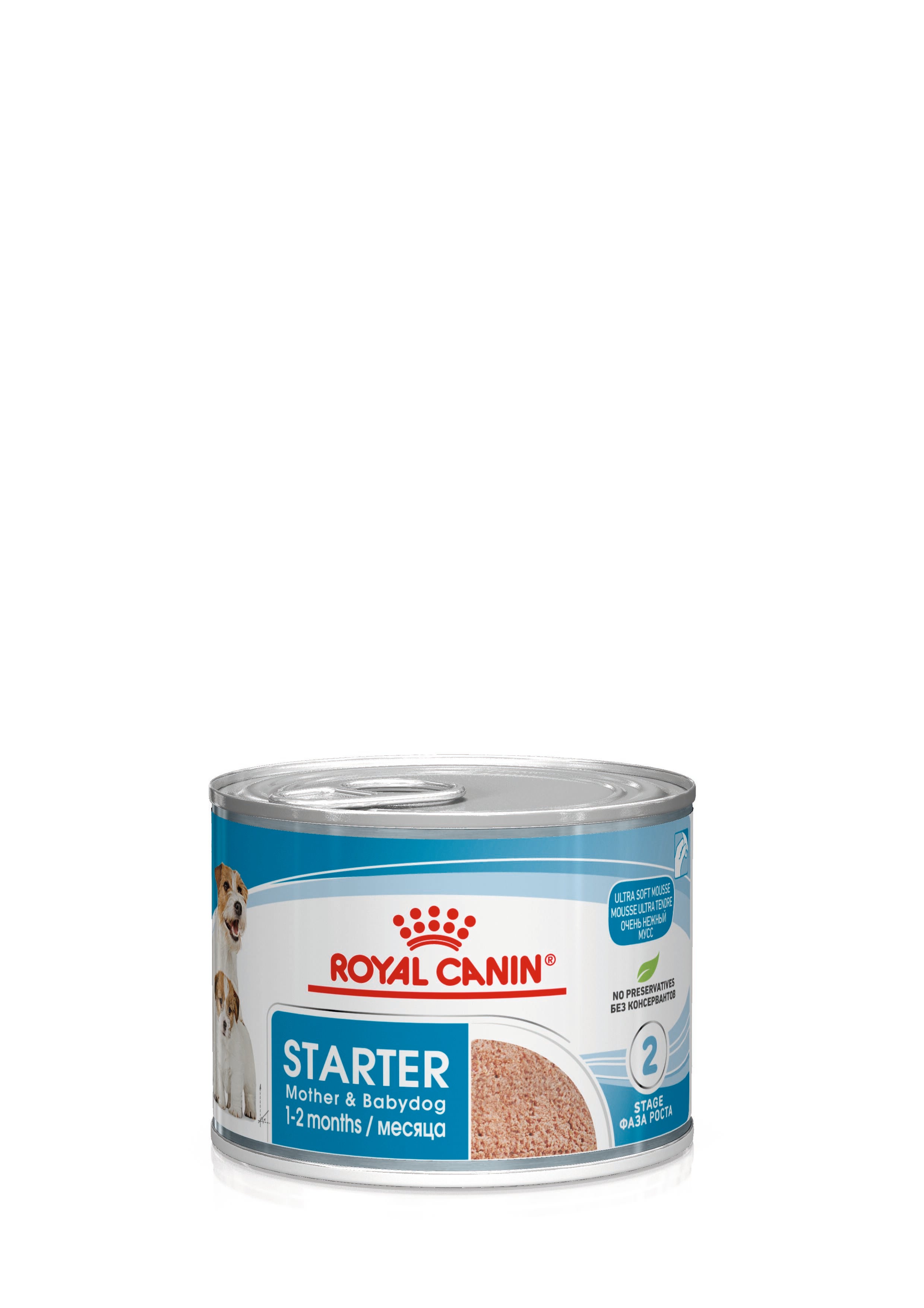 Royal Canin WET START MOUSSE can 195g, корм для собак