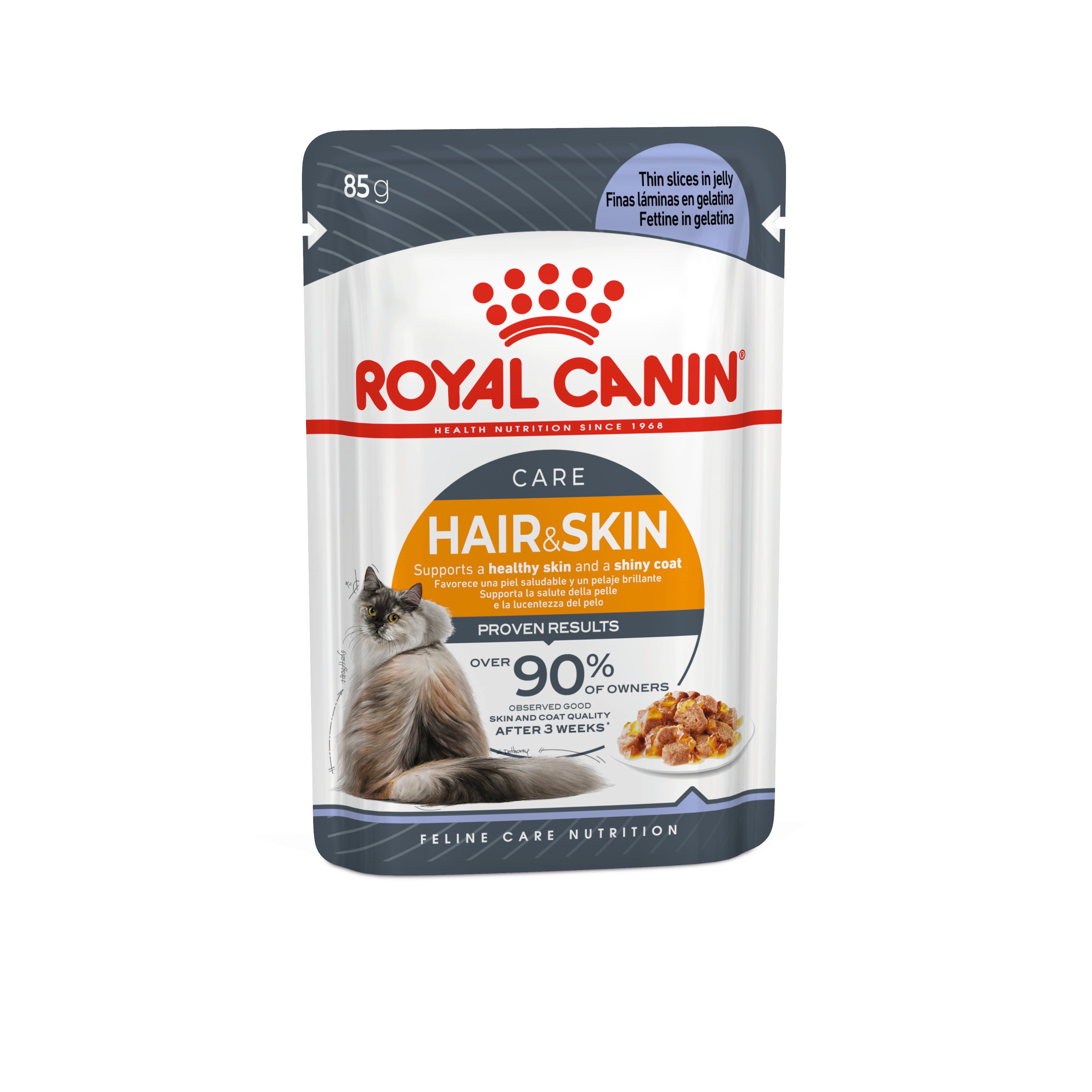 Royal Canin HAIR & SKIN CIJ 85G , корм для котів